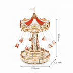 Swing Ride – DIY Music Box 3D Wooden Puzzle Kit