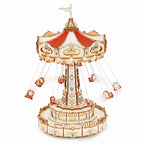 Swing Ride – DIY Music Box 3D Wooden Puzzle Kit