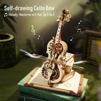 Magic Cello – 3D Wooden Music Box Model Kit