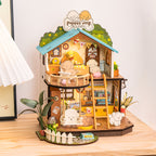 Puppy’s Cozy Villa – DIY Miniature House Kit