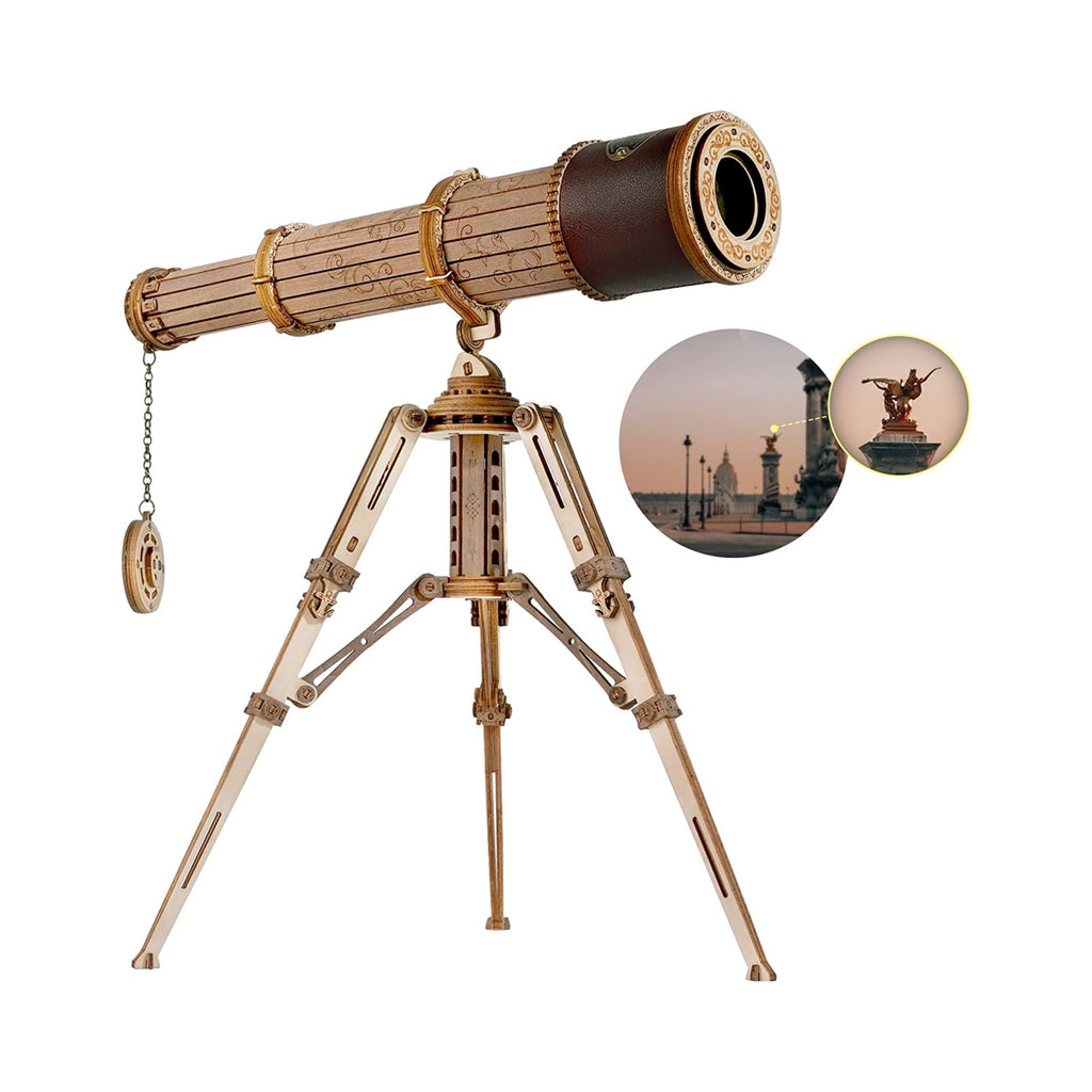 Monocular Telescope – Wooden Model Kit