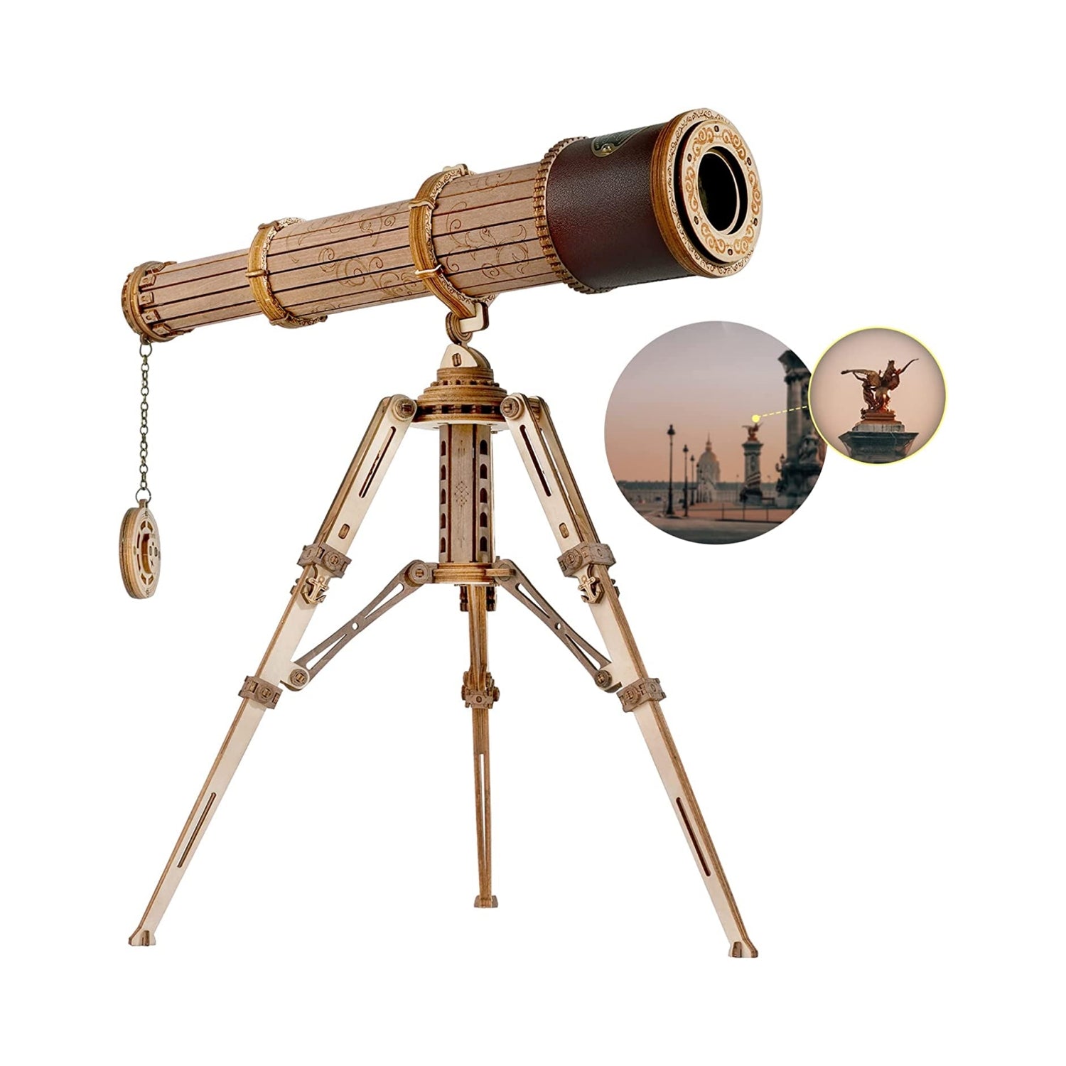 Monocular Telescope – Wooden Model Kit