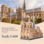 Paris Cathedral – Wooden Architecture Model Kit