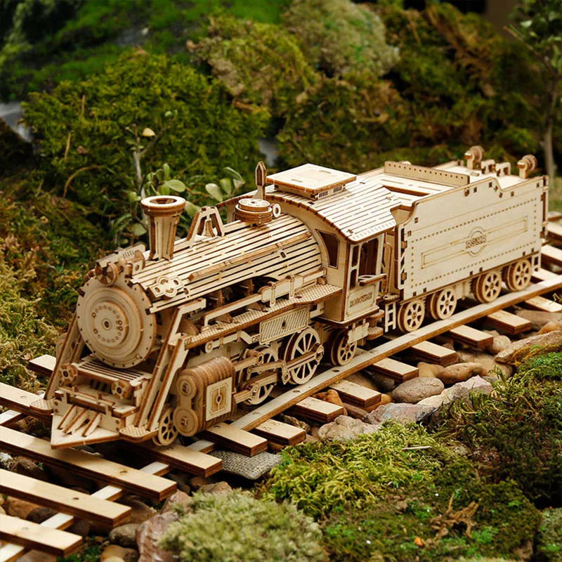 Prime Steam Express – 3D Wooden Puzzle Kit