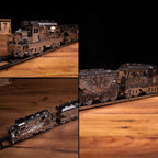 Metal Time Heavy Loco Freight Train – DIY Metal Model Kit