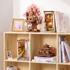 Rolife Sakura Pavilion – 3D Wooden Puzzle Kit