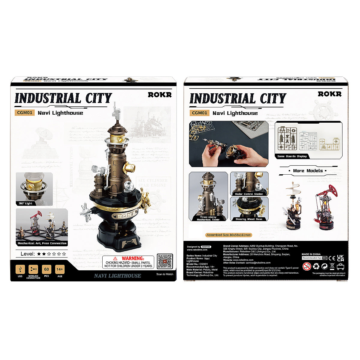 Navi Lighthouse – 3D Mechanical Lighthouse Model Kit