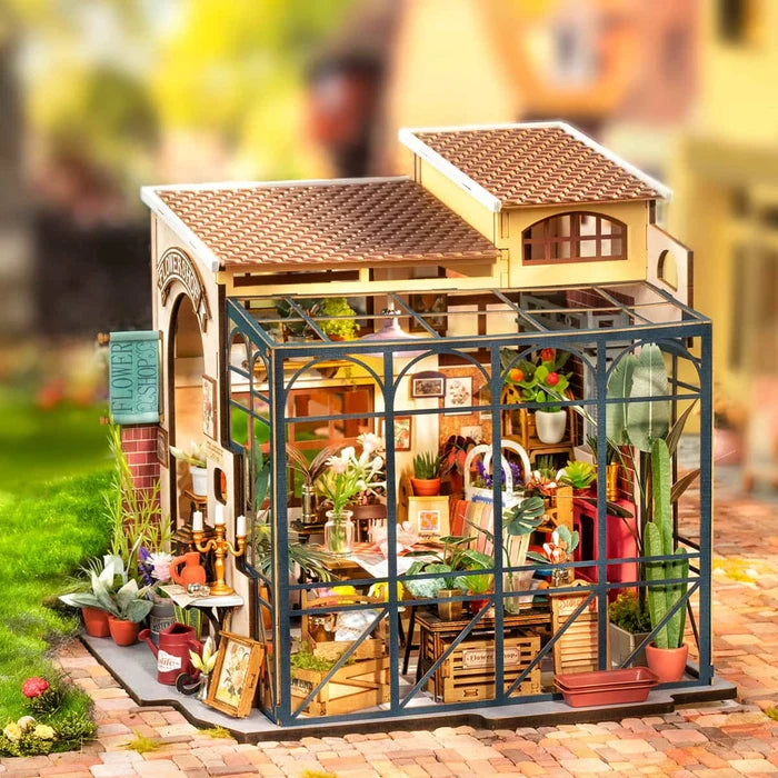 Rolife Emily’s Flower Shop – DIY Miniature House Kit