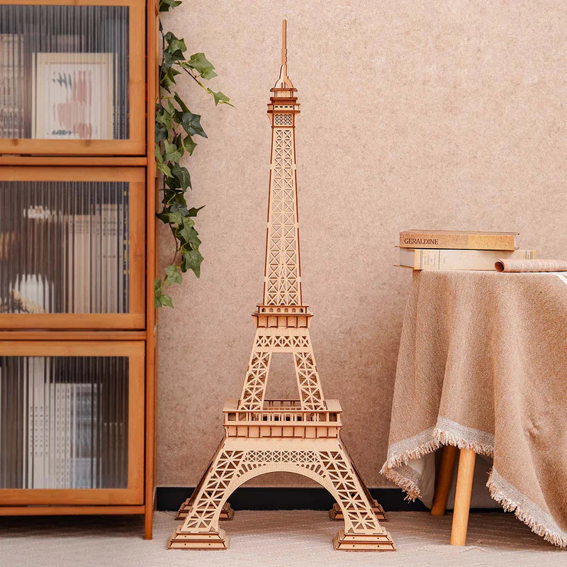 Eiffel Tower Plus – 3D Wooden Puzzle Model Kit