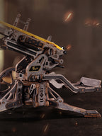 Anti-Aircraft Gun – 3D Wooden Mechanical Model Kit