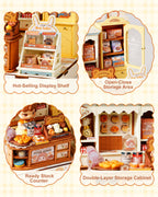 Cookii Bunny’s Cookie Shop – DIY Miniature House Kit