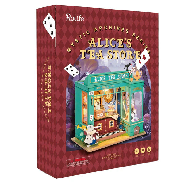 Alice's Tea Store – DIY Miniature House Kit