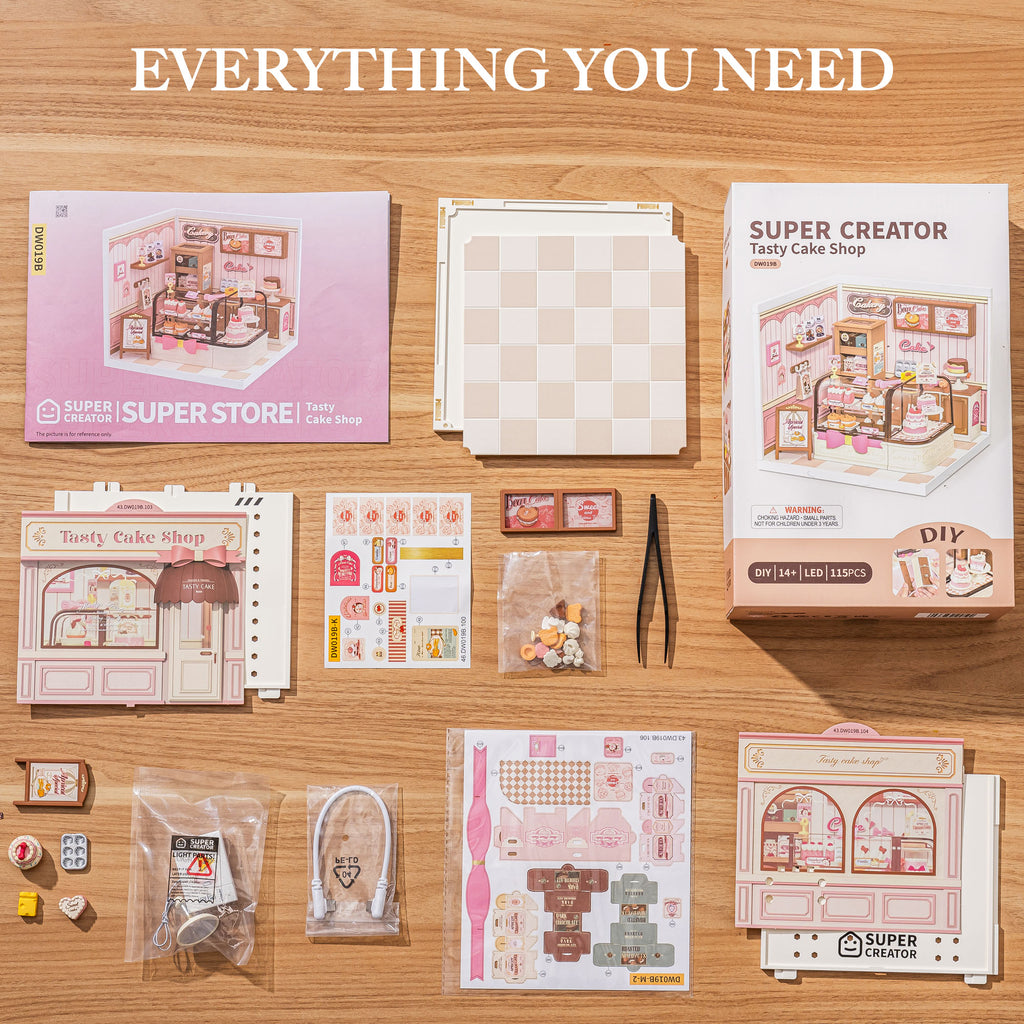 Tasty Cake Shop – Miniature House Kit