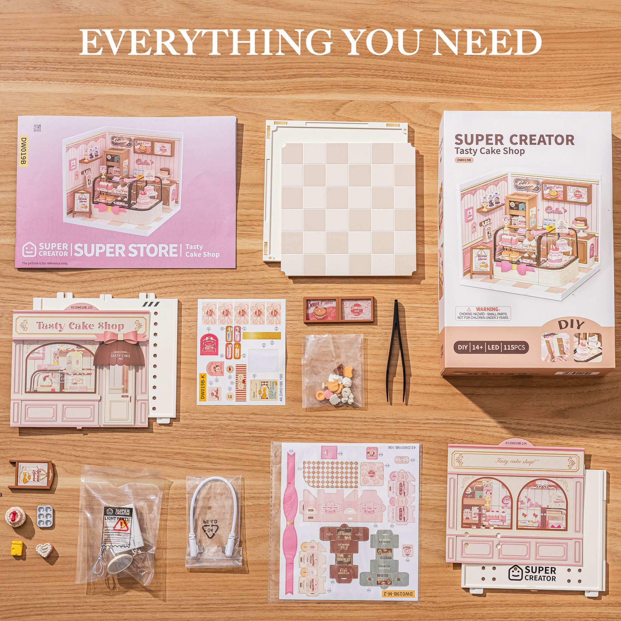 Tasty Cake Shop – Miniature House Kit