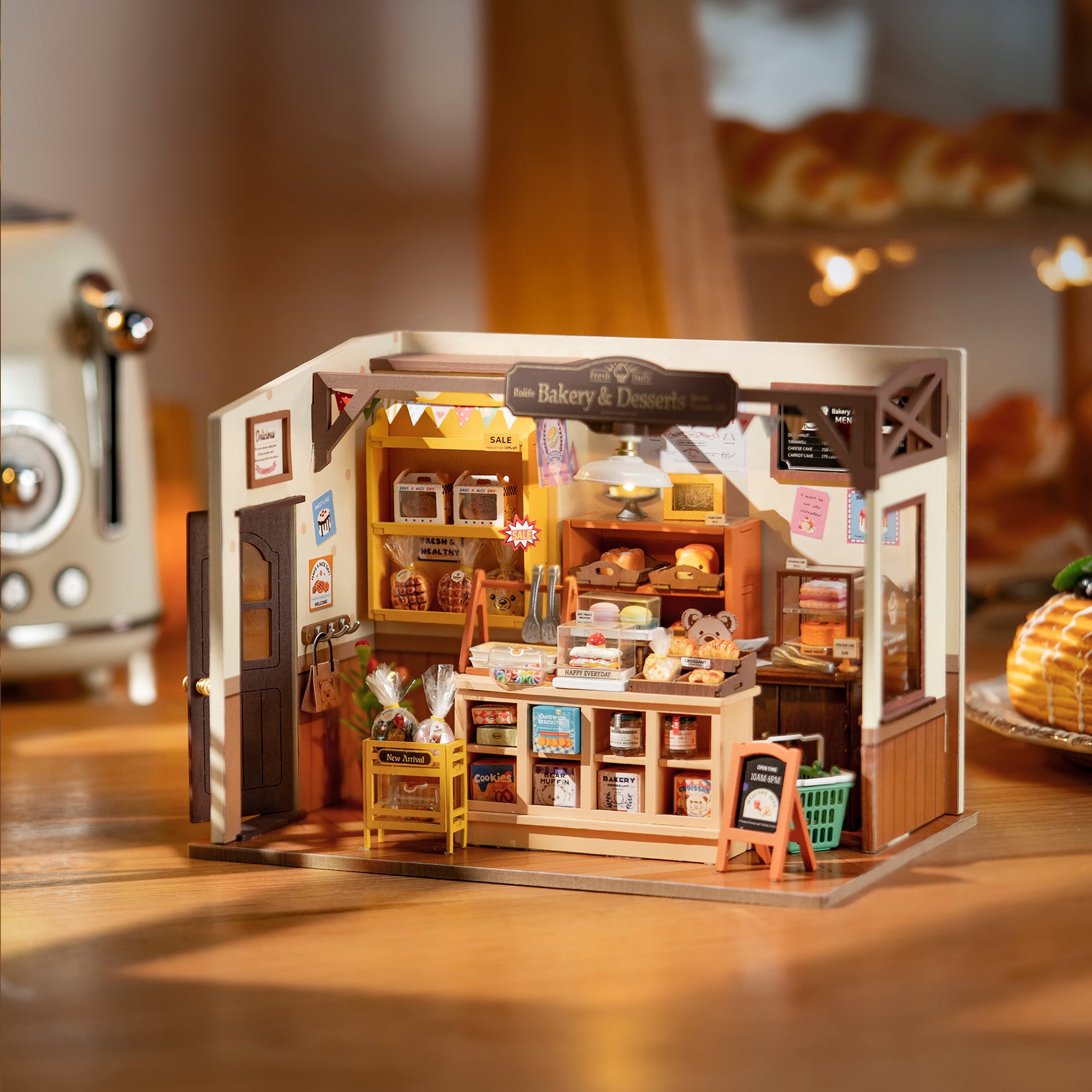 Miniature Baking House – DIY Model Kit