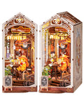 Holiday Café Book Nook – DIY Miniature Kit