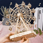 Ferris Wheel Music Box – DIY Mechanical Model Kit