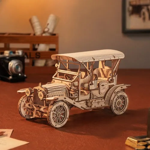 Vintage Car – 3D Wooden Model Kit