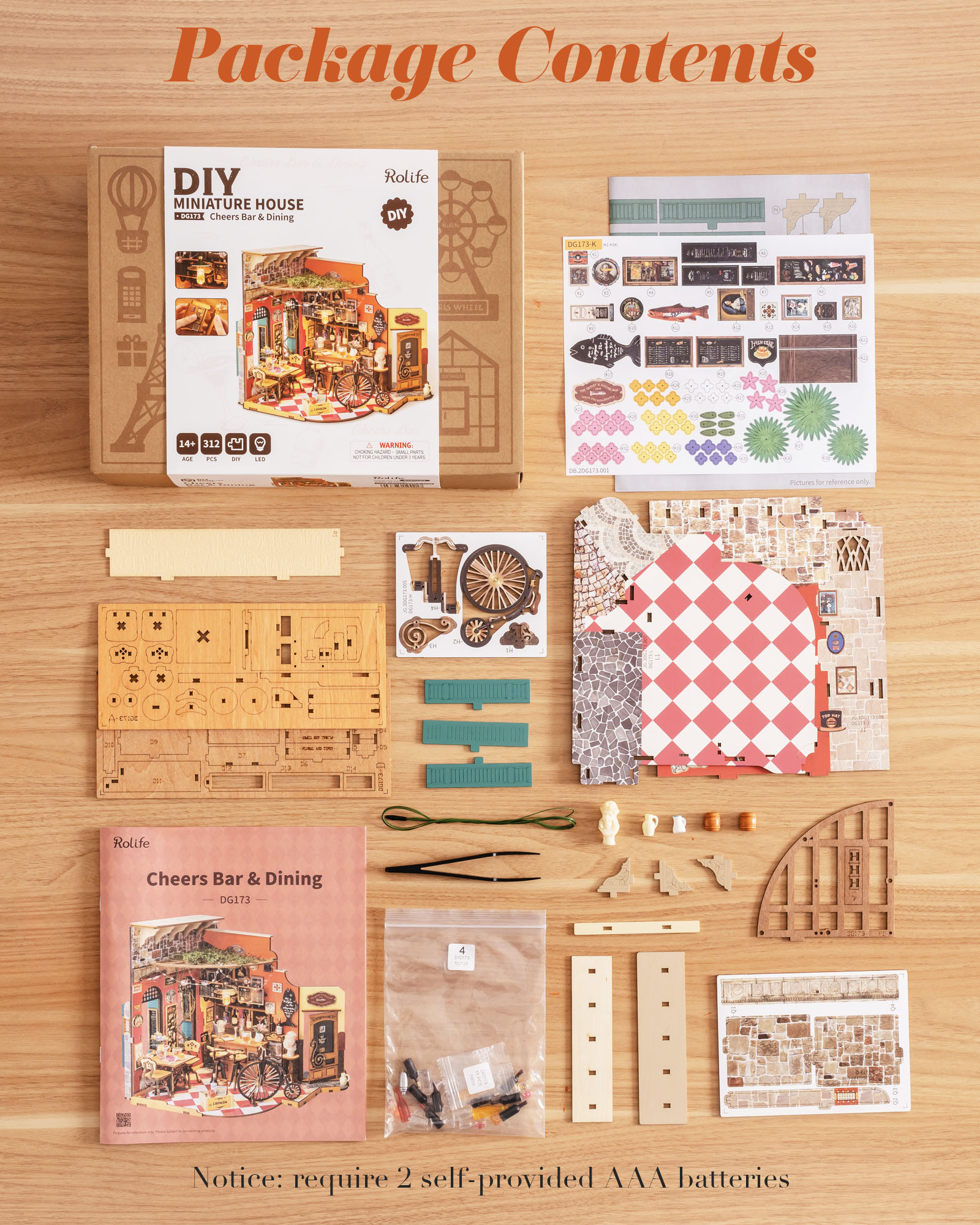 Cheers Bar – DIY Miniature House Kit