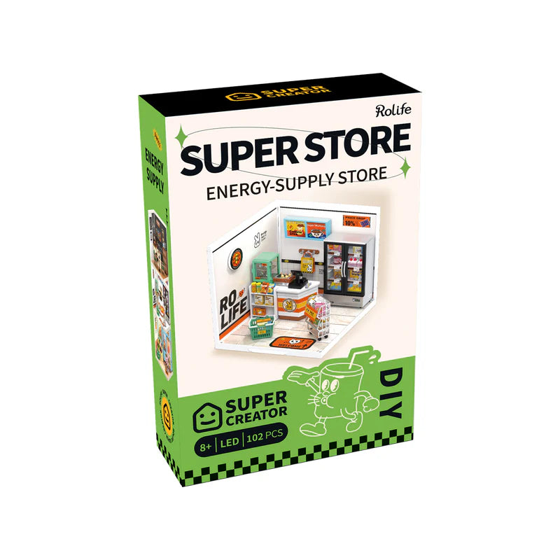 Energy Supply Store – DIY Miniature House Kit