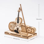 Violin Capriccio – 3D Wooden Puzzle Kit