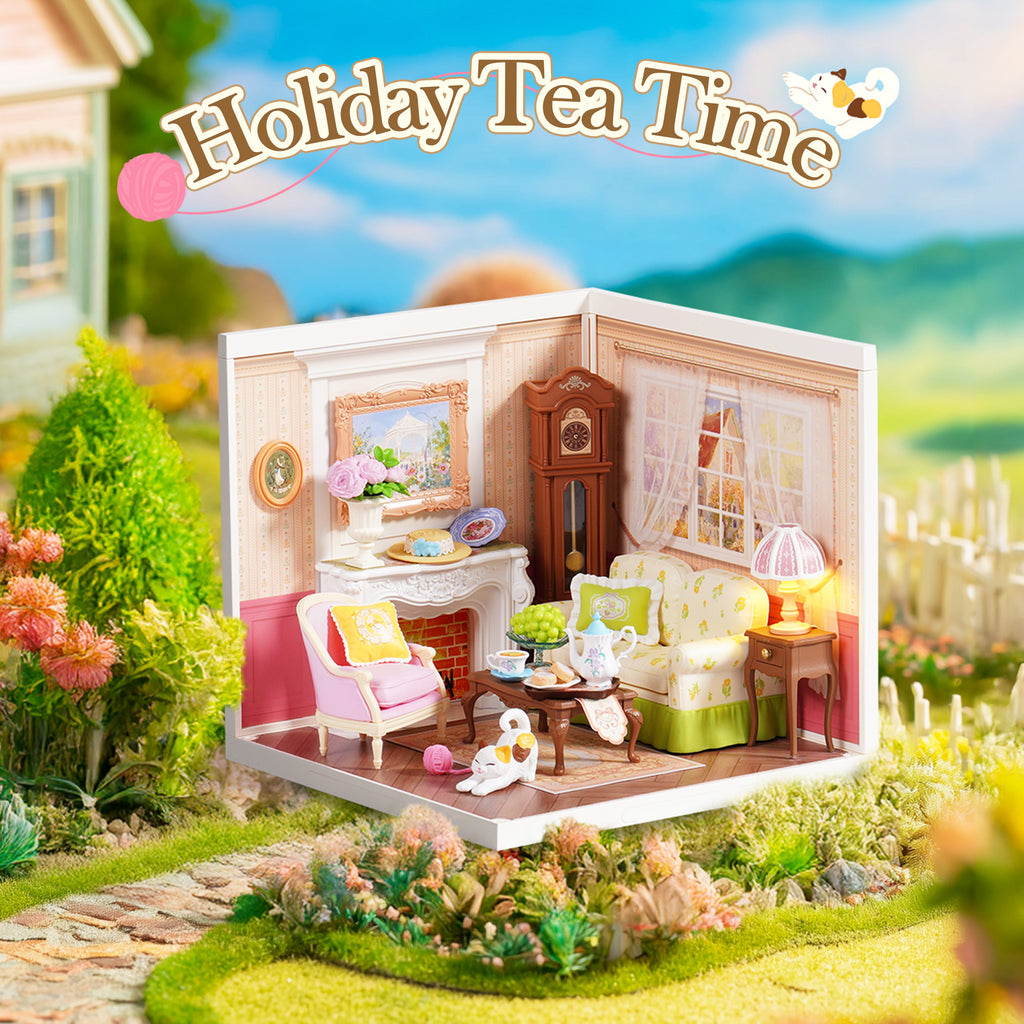 Countryside Mini House Collection – DIY Miniature House Kit (3 Designs)