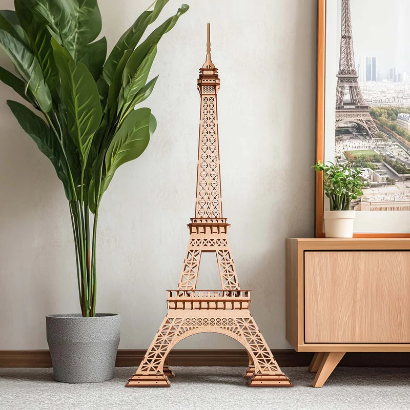 Eiffel Tower Plus – 3D Wooden Puzzle Model Kit