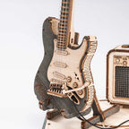 Electric Guitar – 3D Wooden Puzzle Kit