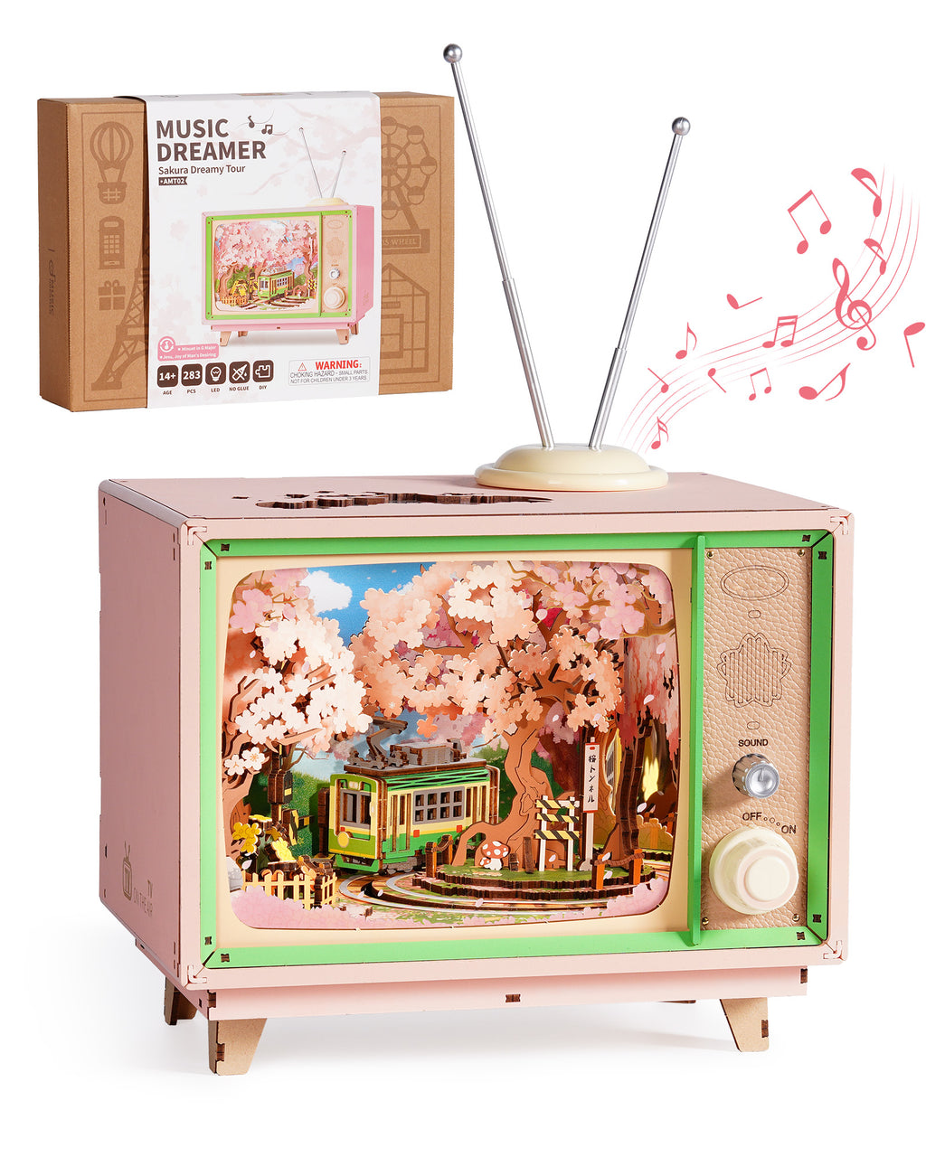 Sakura Dreamy Tour – Mechanical Wooden Model Kit