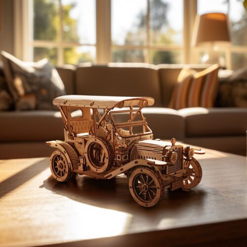 Vintage Car – 3D Wooden Model Kit