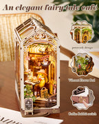 Holiday Café Book Nook – DIY Miniature Kit