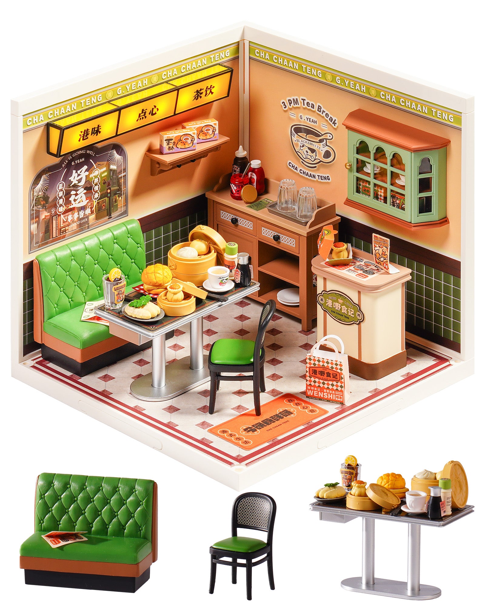 Hong Kong Bites Café – Miniature House Kit
