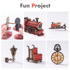 Book Nook Library Series – DIY Miniature Kit (4 Styles)