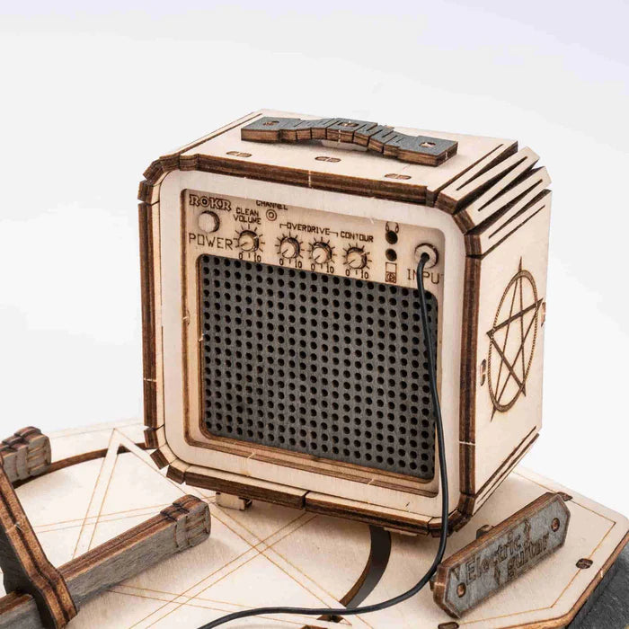 Electric Guitar – 3D Wooden Puzzle Kit