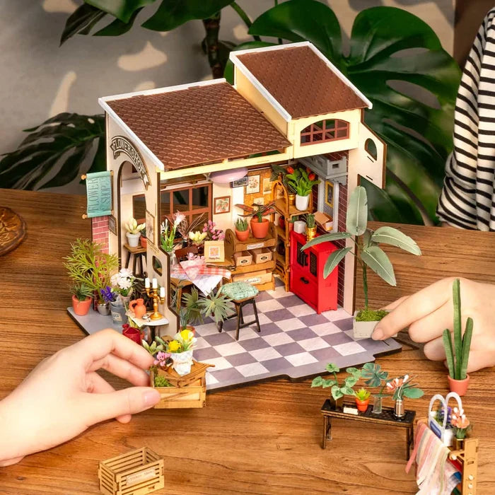 Rolife Emily’s Flower Shop – DIY Miniature House Kit