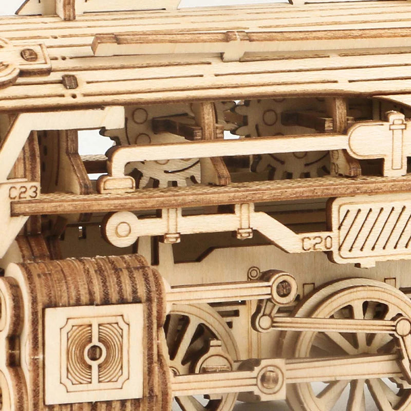 Prime Steam Express – 3D Wooden Puzzle Kit
