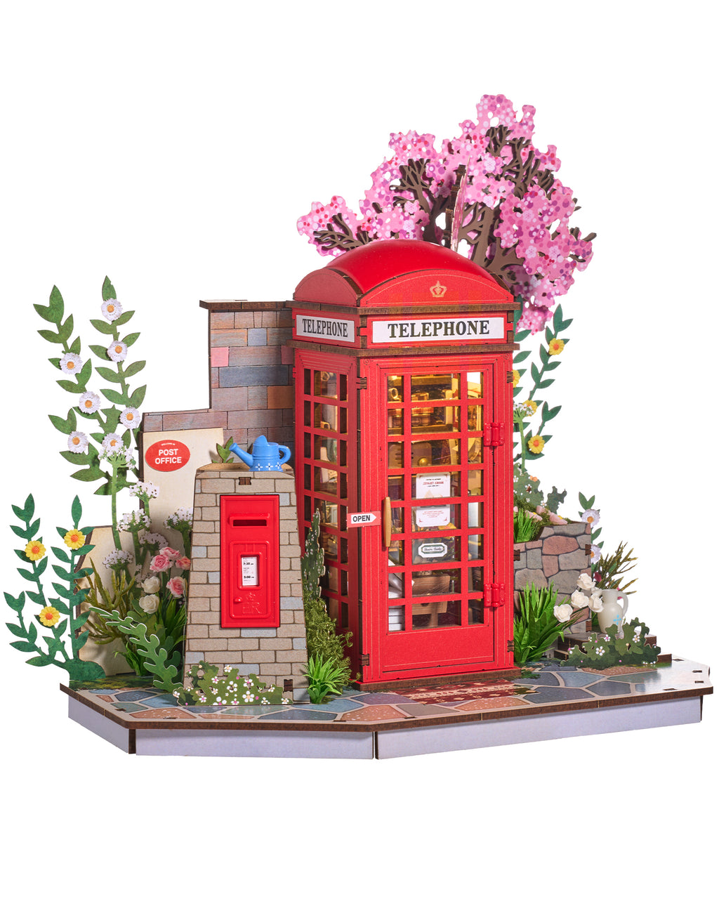 Cherry Blossom Book Booth – DIY Book Nook Kit