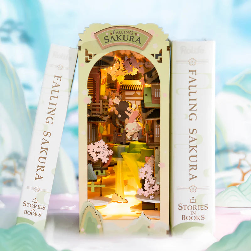 Falling Sakura – DIY Book Nook Kit