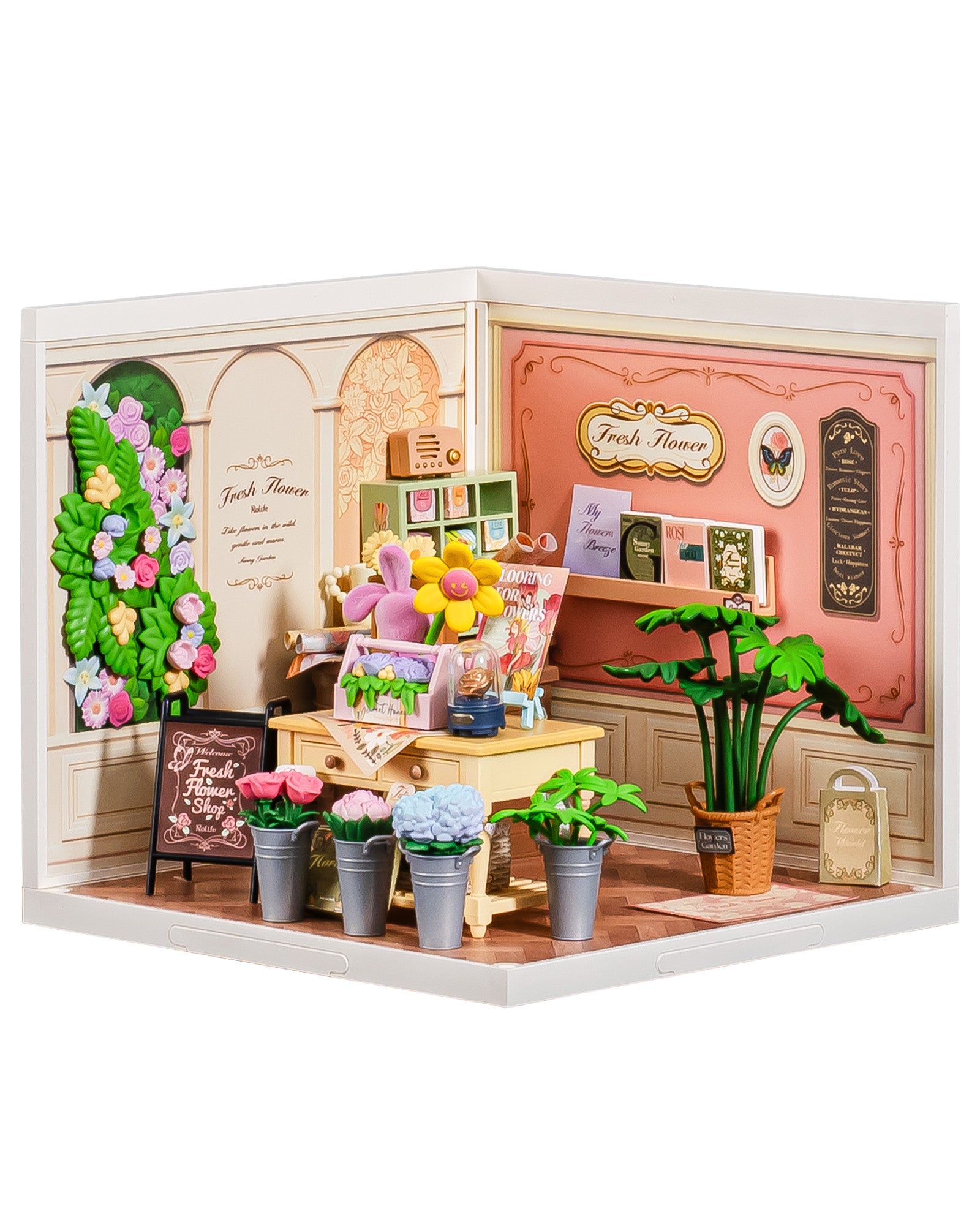 Fresh Flower Shop – Miniature House Kit