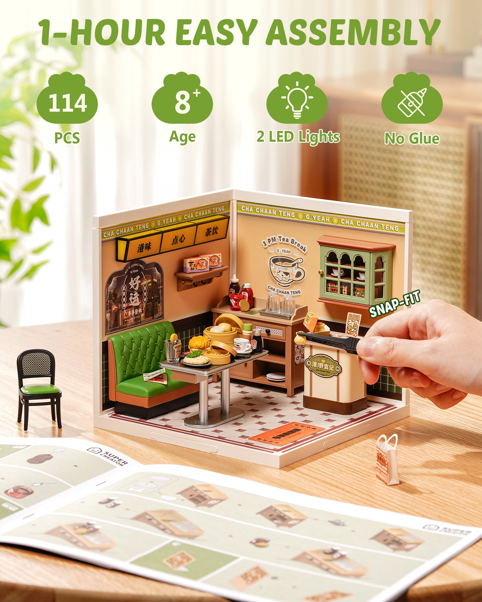 Hong Kong Bites Café – Miniature House Kit
