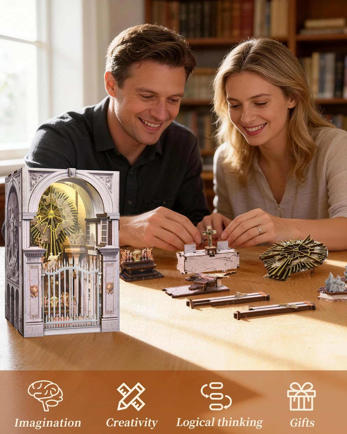 St. Charles Church - DIY Book Nook Kit