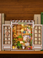 Rolife Secret Bloomy Nook – DIY Book Nook Kit
