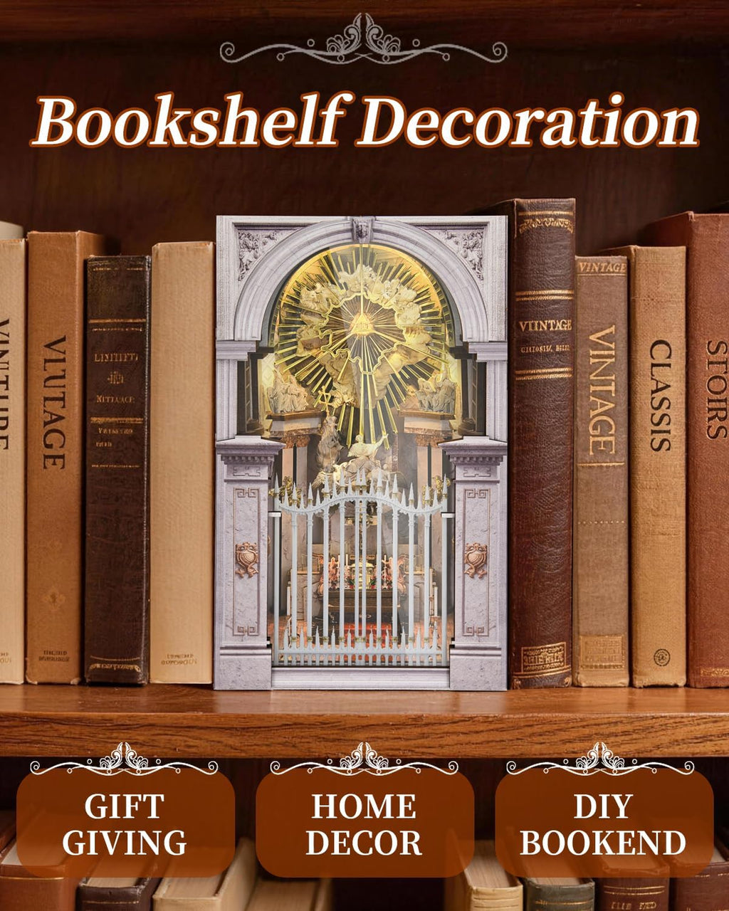 St. Charles Church - DIY Book Nook Kit