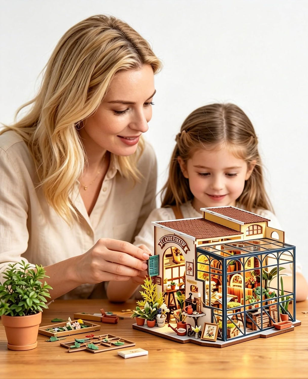 Rolife Emily’s Flower Shop – DIY Miniature House Kit