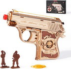 ROKR Mini Gun – DIY Mechanical Model Kit