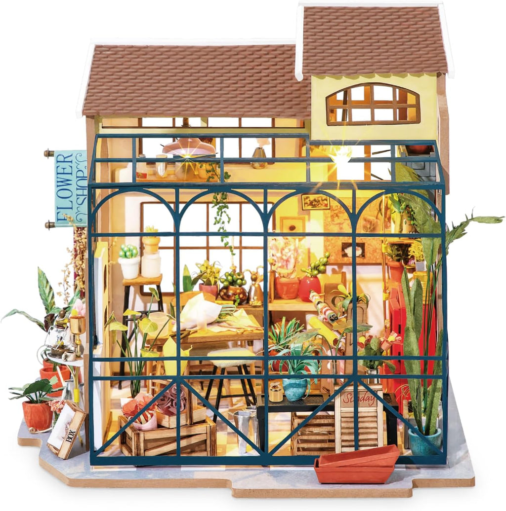 Rolife Emily’s Flower Shop – DIY Miniature House Kit