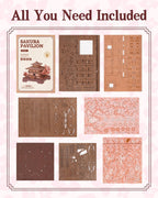 Rolife Sakura Pavilion – 3D Wooden Puzzle Kit
