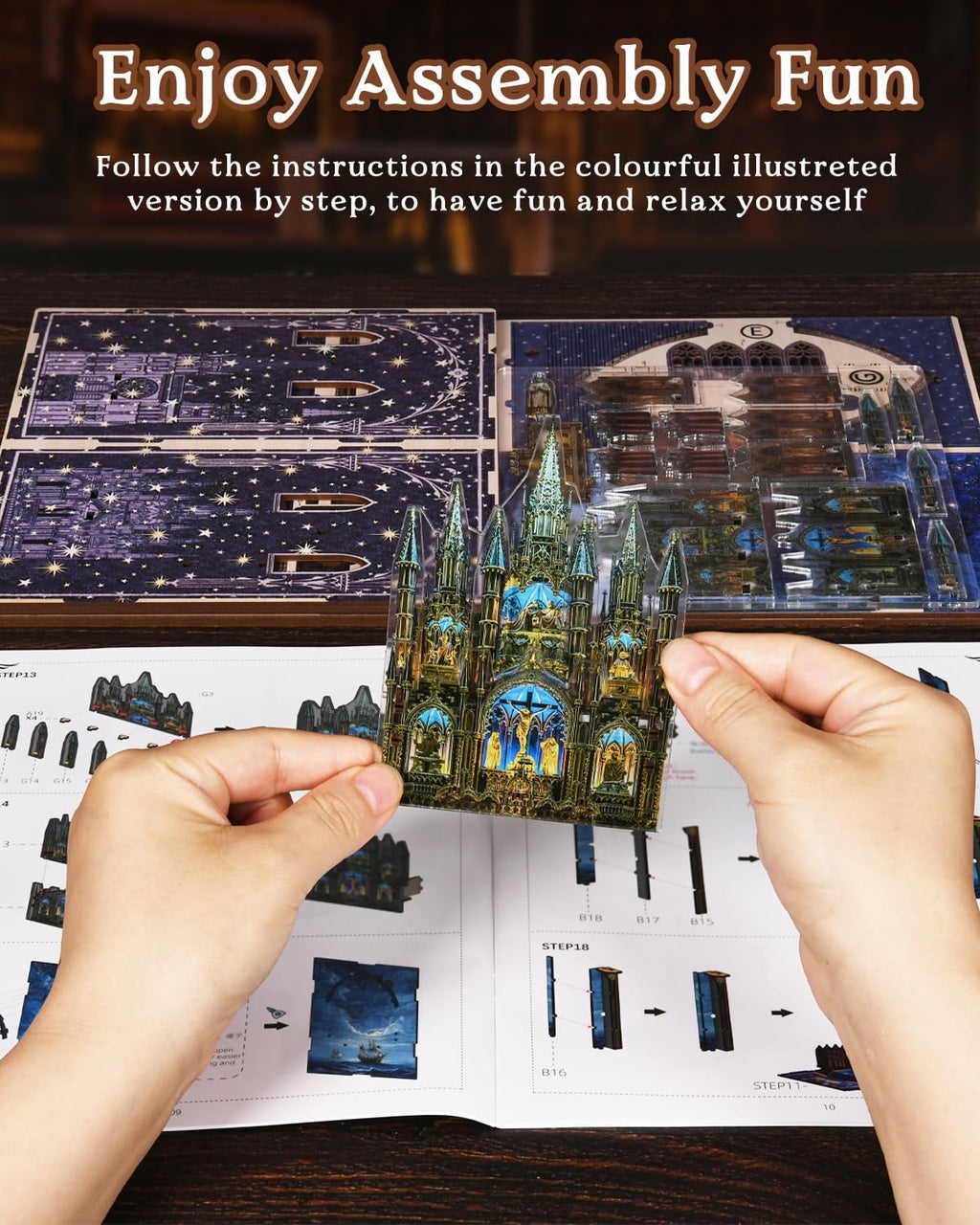 Notre-Dame Basilica - DIY Book Nook Kit