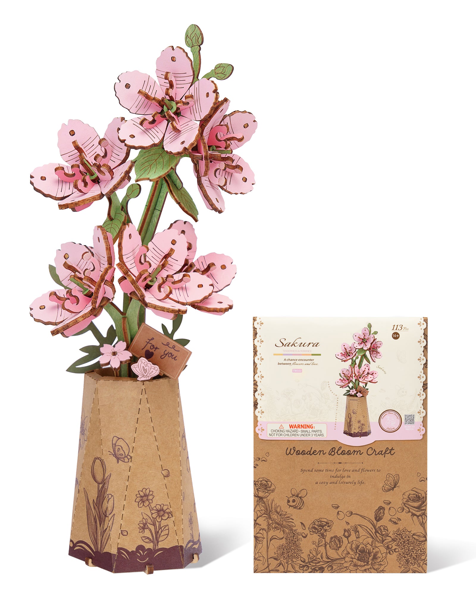 DIY Wooden Flower Bouquet – 16 Styles Available