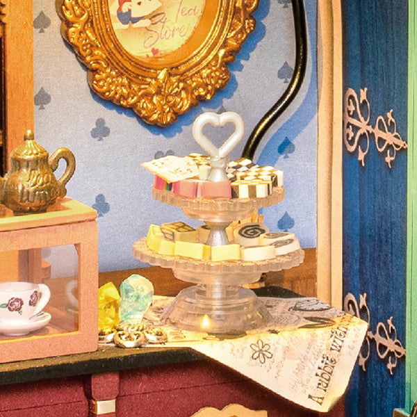 Alice's Tea Store – DIY Miniature House Kit